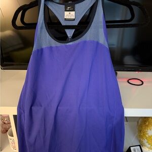 Nike Dri-FIT Blue Tank Top